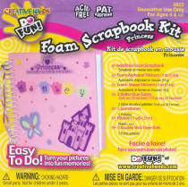 Princess Foam Scrapbook