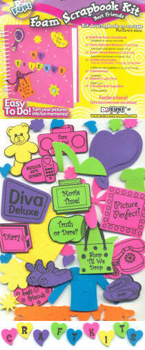 Best Friends Foam Scrapbook