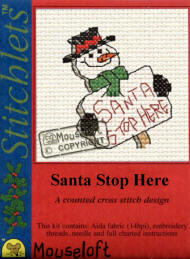 Santa Stop Here
