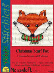 Christmas Scarf Fox