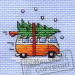 Camper Van Collecting The Tree