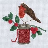 Robin Min Counted Cross Stitch Kit