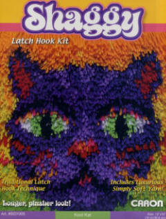 Shaggy Latch Hook Kit - Kool Kat
