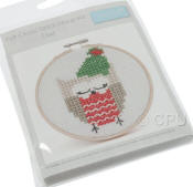 Trimits Felt Cross Stitch Hoop Kits