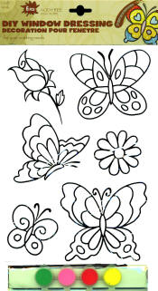 Craft Work Window Dressing Kit